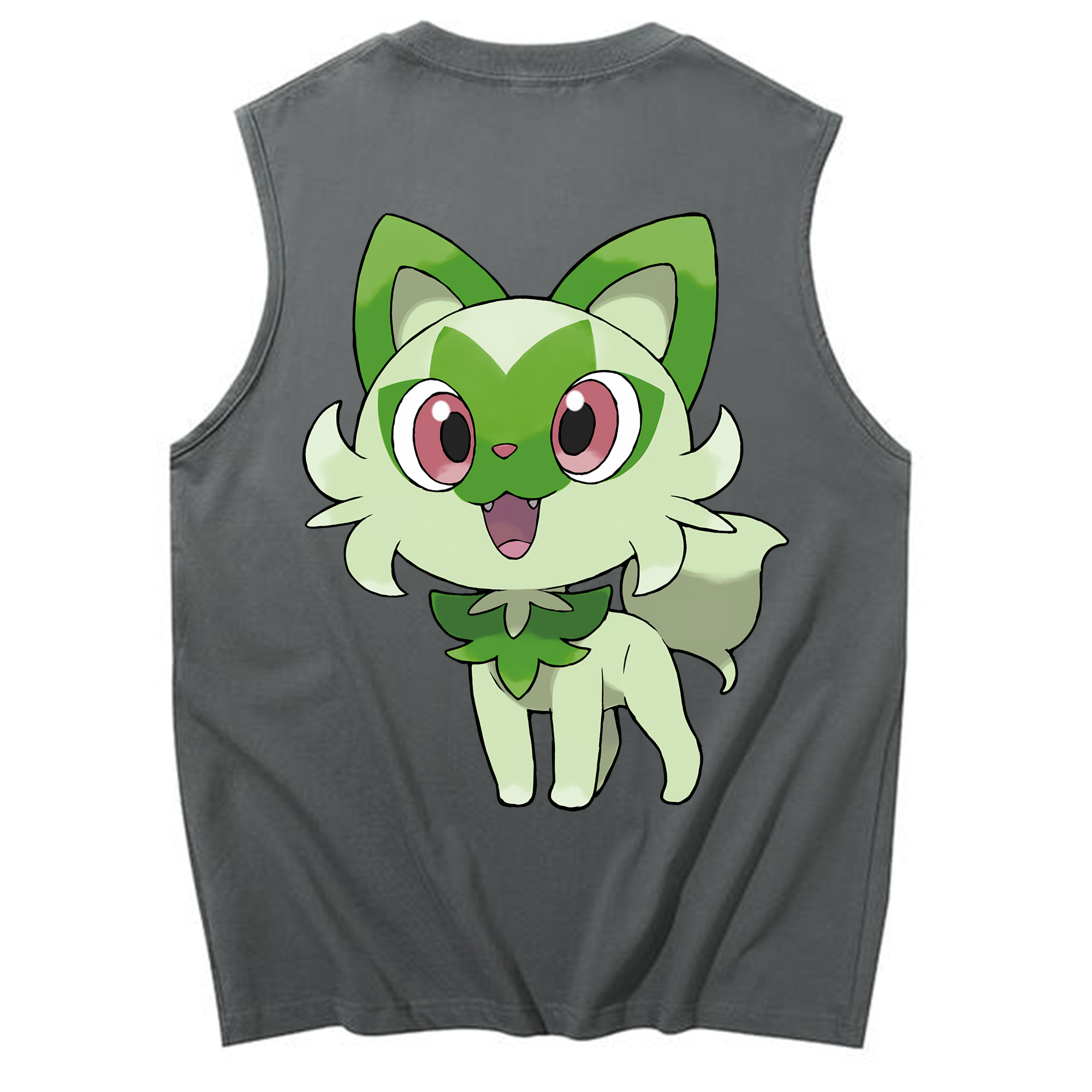 （画像用） ポケットモンスター Pokémon コットン100％タンクトップ（背面プリント）